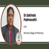 Nirmala College of Pharmacy, HOD: Dr.Sakinala Padmavathi Interview